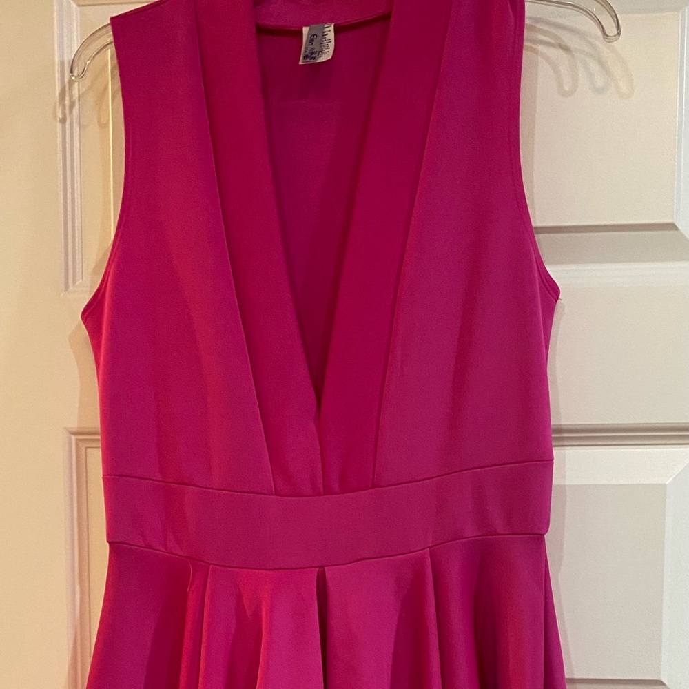 Flare bottom mini dress